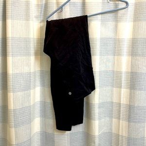Black Lululemon High Waist Leggings size 6
